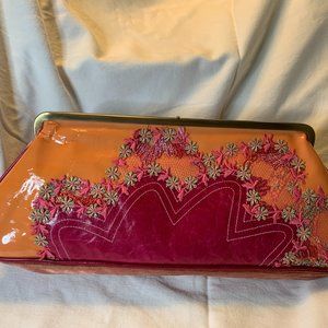 Spencer & Rutherford Pink/Red Shoulder Bag